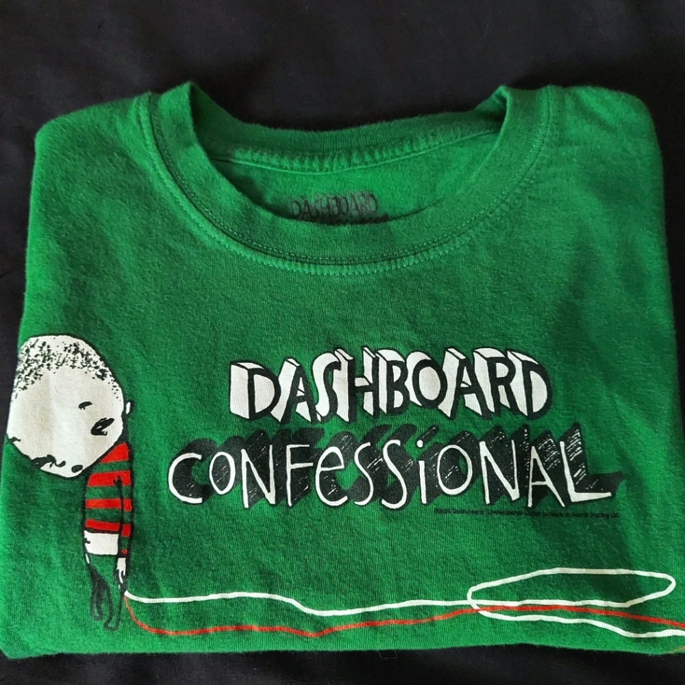 Dashboard Confessional 2007 women's band t